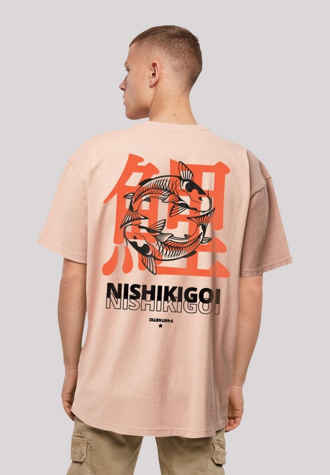F4NT4STIC T-Shirt Nishikigoi Koi Japan Grafik Print von F4NT4STIC