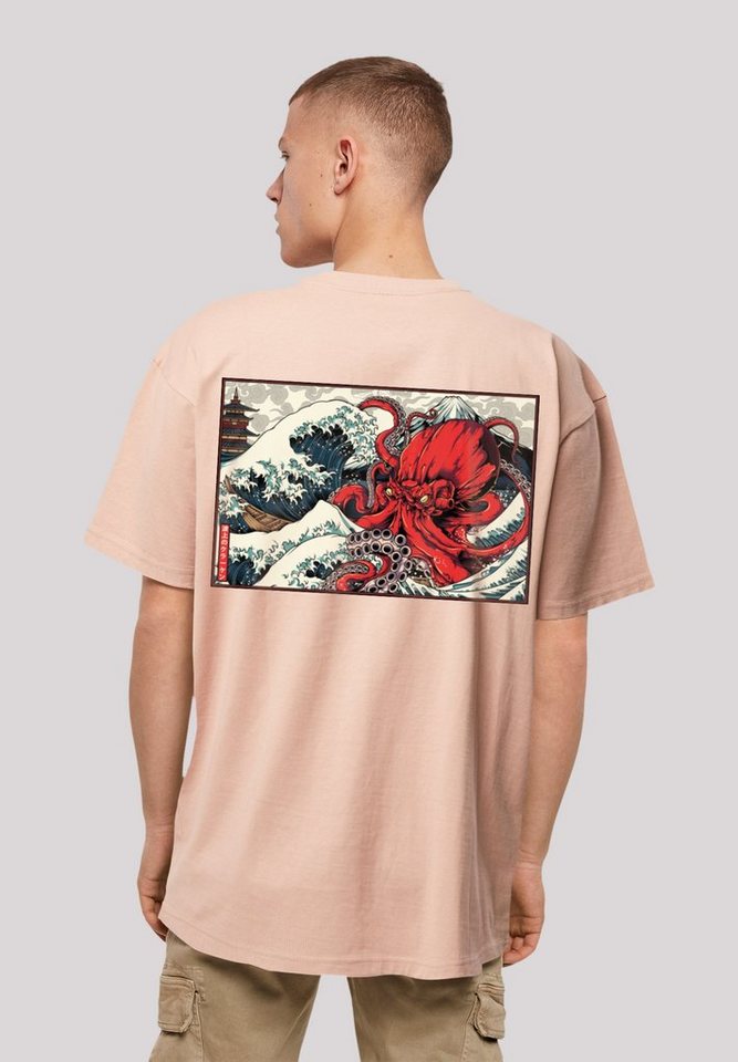 F4NT4STIC T-Shirt Octopus Japan Print von F4NT4STIC