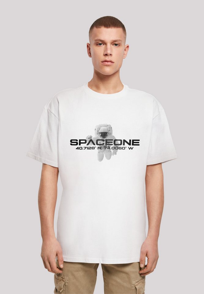 F4NT4STIC T-Shirt PHIBER SpaceOne Astronaut Print von F4NT4STIC