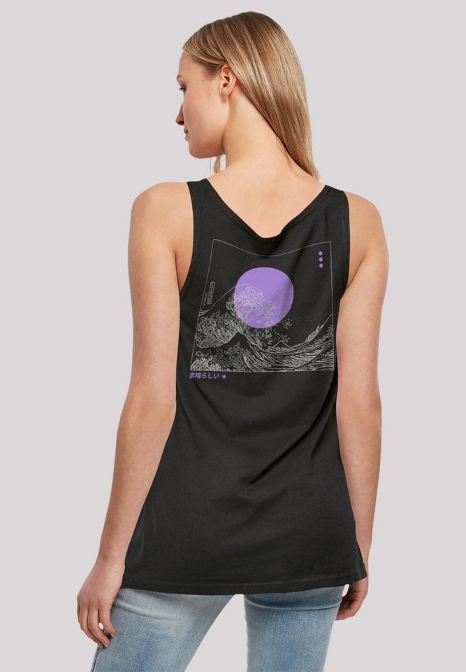 F4NT4STIC T-Shirt Kanagawa Welle Print von F4NT4STIC