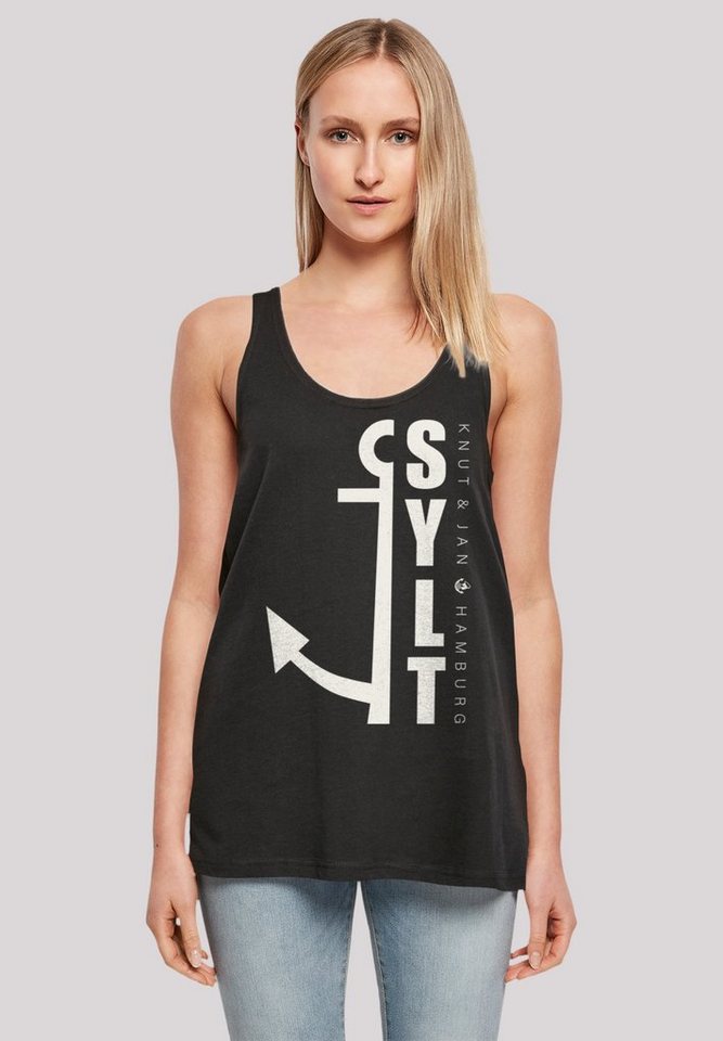 F4NT4STIC T-Shirt Sylt Anker Knut & Jan Hamburg Print von F4NT4STIC