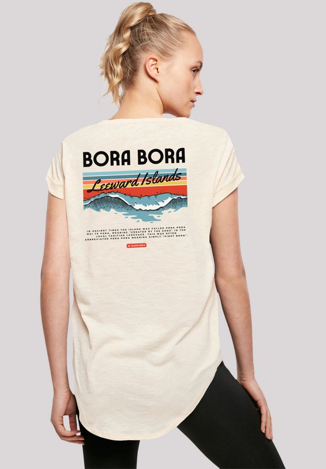 F4NT4STIC T-Shirt Bora Bora Leewards Island Print von F4NT4STIC