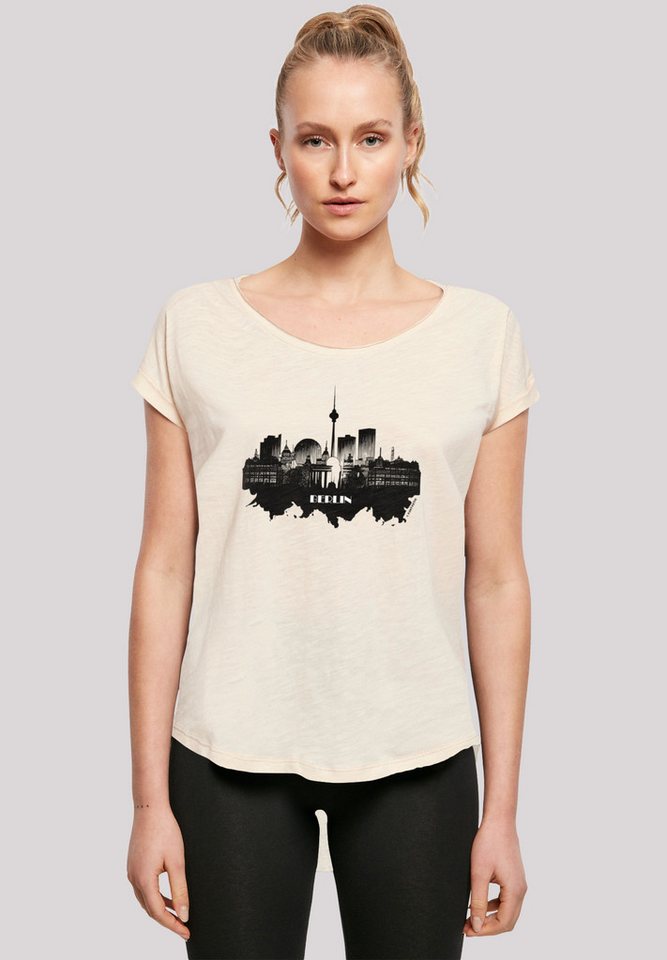 F4NT4STIC T-Shirt Cities Collection - Berlin skyline Print von F4NT4STIC