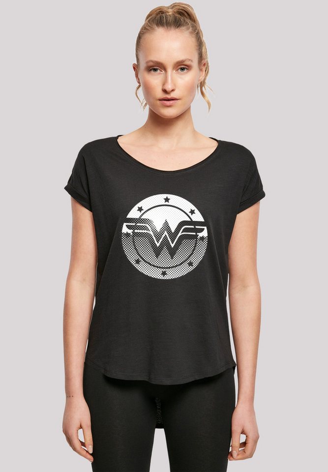 F4NT4STIC T-Shirt DC Comics Wonder Woman Spot Logo Print von F4NT4STIC