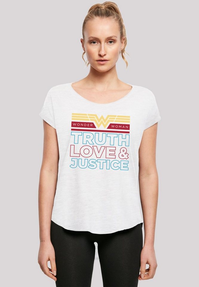 F4NT4STIC T-Shirt DC Comics Wonder Woman 84 Truth Love And Justice' Print von F4NT4STIC