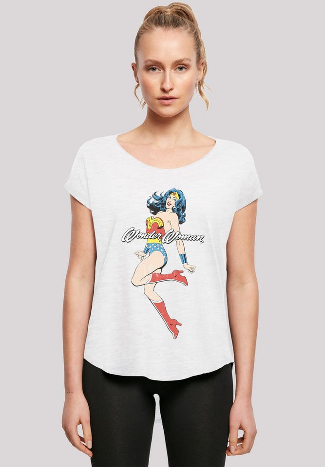 F4NT4STIC T-Shirt DC Comics Wonder Woman Jump Print von F4NT4STIC