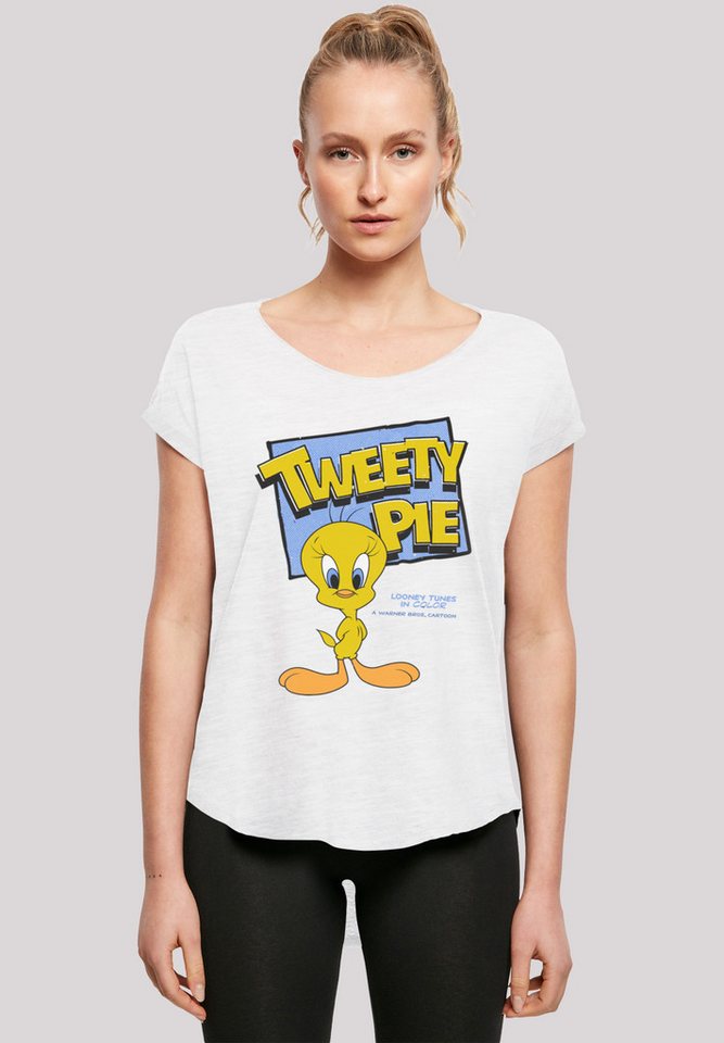 F4NT4STIC T-Shirt Looney Tunes Classic Tweety Pie Print von F4NT4STIC