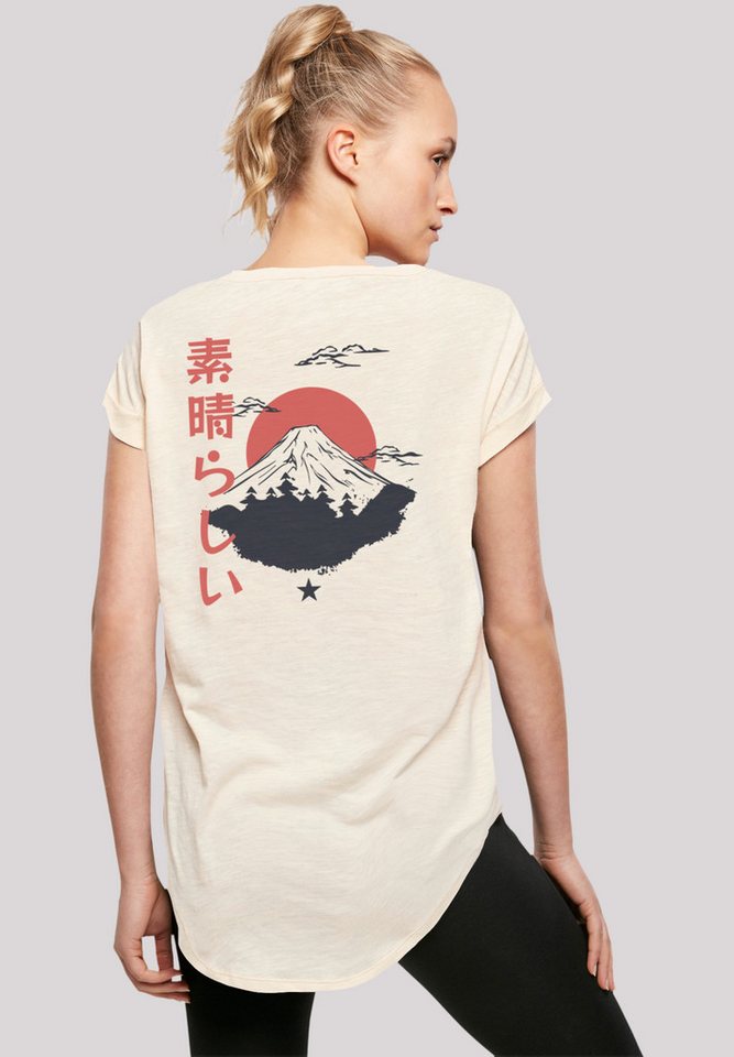 F4NT4STIC T-Shirt Mount Fuji Print von F4NT4STIC