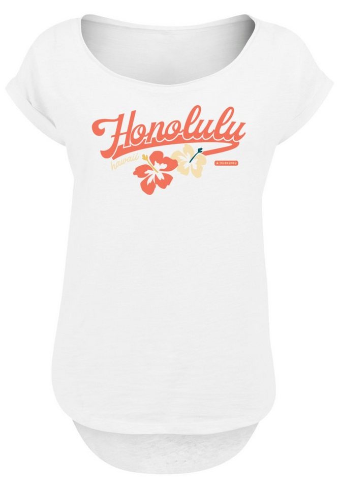 F4NT4STIC T-Shirt PLUS SIZE Honolulu Print von F4NT4STIC