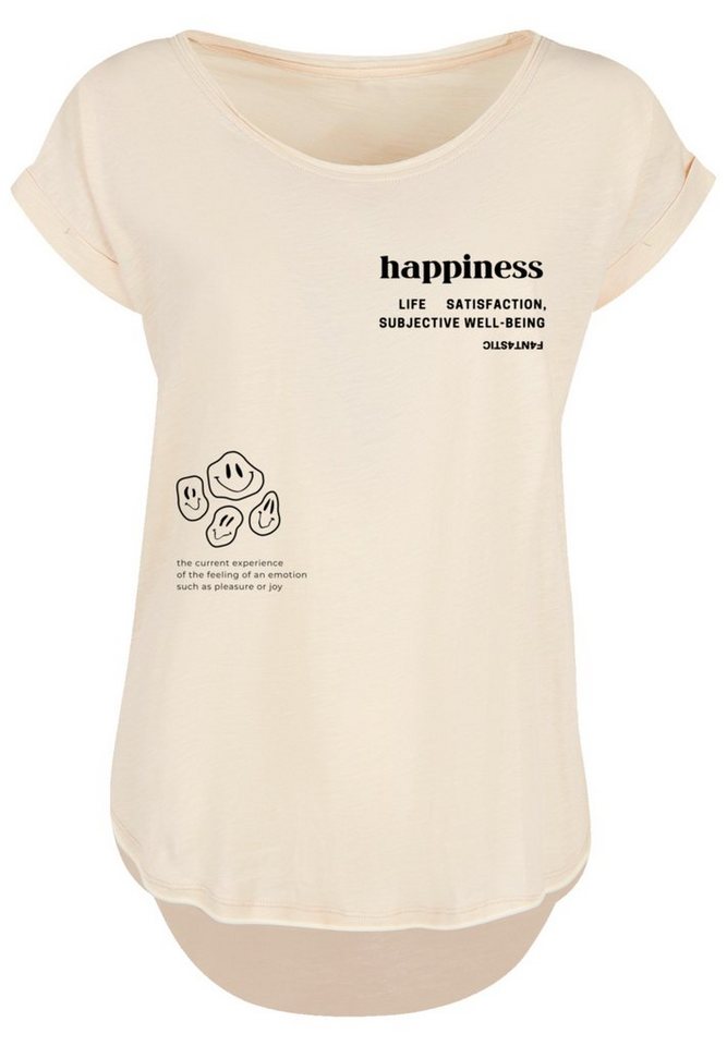 F4NT4STIC T-Shirt PLUS SIZE happiness Print von F4NT4STIC