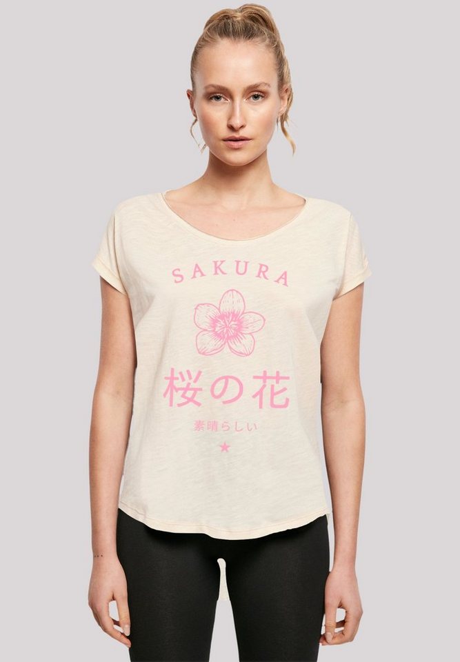 F4NT4STIC T-Shirt Sakura Flower Japan Print von F4NT4STIC