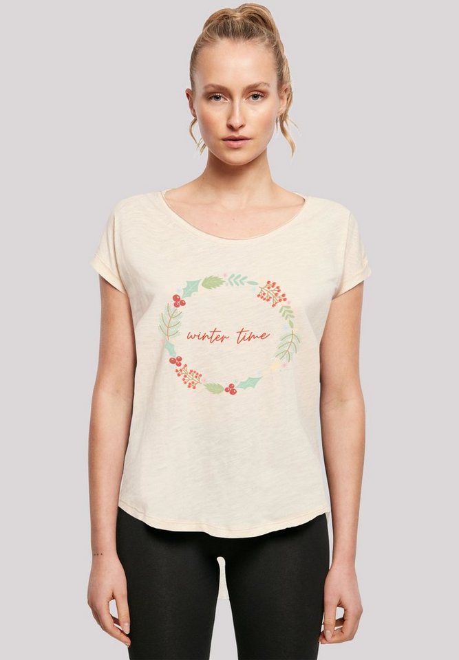 F4NT4STIC T-Shirt Winter Time Print von F4NT4STIC