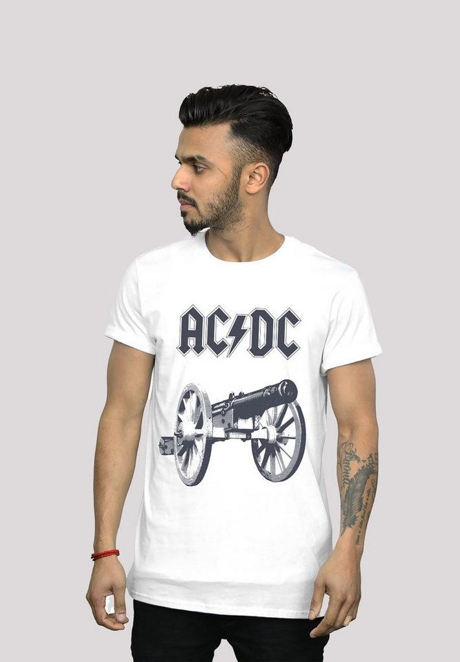 F4NT4STIC T-Shirt ACDC Cannon Tie Dye für Kinder & Herren Print von F4NT4STIC