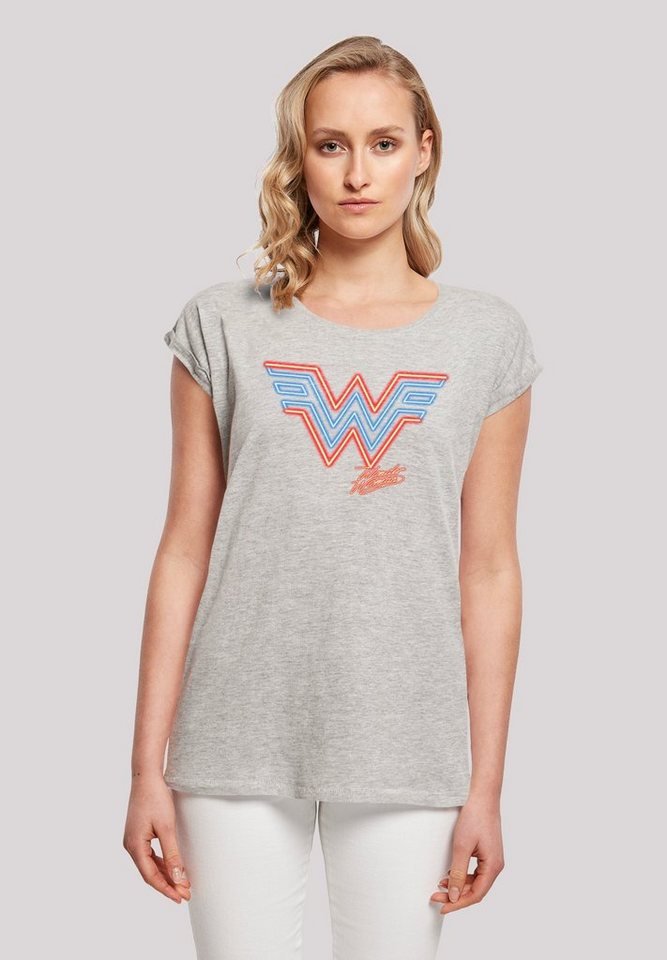 F4NT4STIC T-Shirt DC Comics Wonder Woman 84 Neon Emblem Print von F4NT4STIC