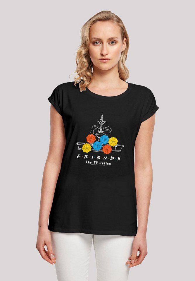 F4NT4STIC T-Shirt Friends TV Serie Umbrella Print von F4NT4STIC