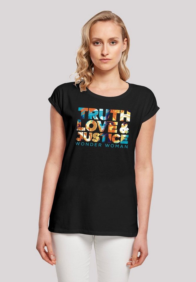 F4NT4STIC T-Shirt DC Comics Wonder Woman 84 Diana Truth Love Justice ' Print von F4NT4STIC
