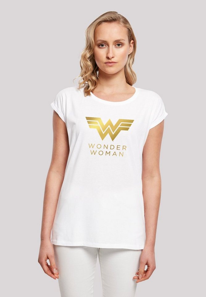 F4NT4STIC T-Shirt DC Comics Wonder Woman 84 Golden Logo Print von F4NT4STIC