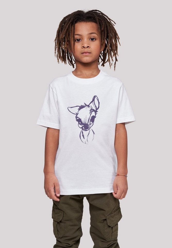 F4NT4STIC T-Shirt Disney Bambi Mood Unisex Kinder,Premium Merch,Jungen,Mädchen,Bedruckt von F4NT4STIC