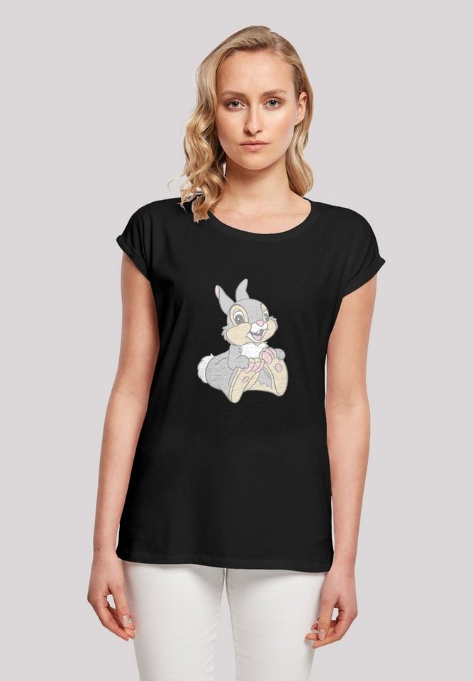 F4NT4STIC T-Shirt Disney Classics Bambi Klopfer Damen,Premium Merch,Regular-Fit,Kurze Ärmel,Bedruckt von F4NT4STIC