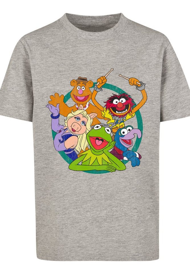 F4NT4STIC T-Shirt Disney Die Muppets Group Circle Print von F4NT4STIC