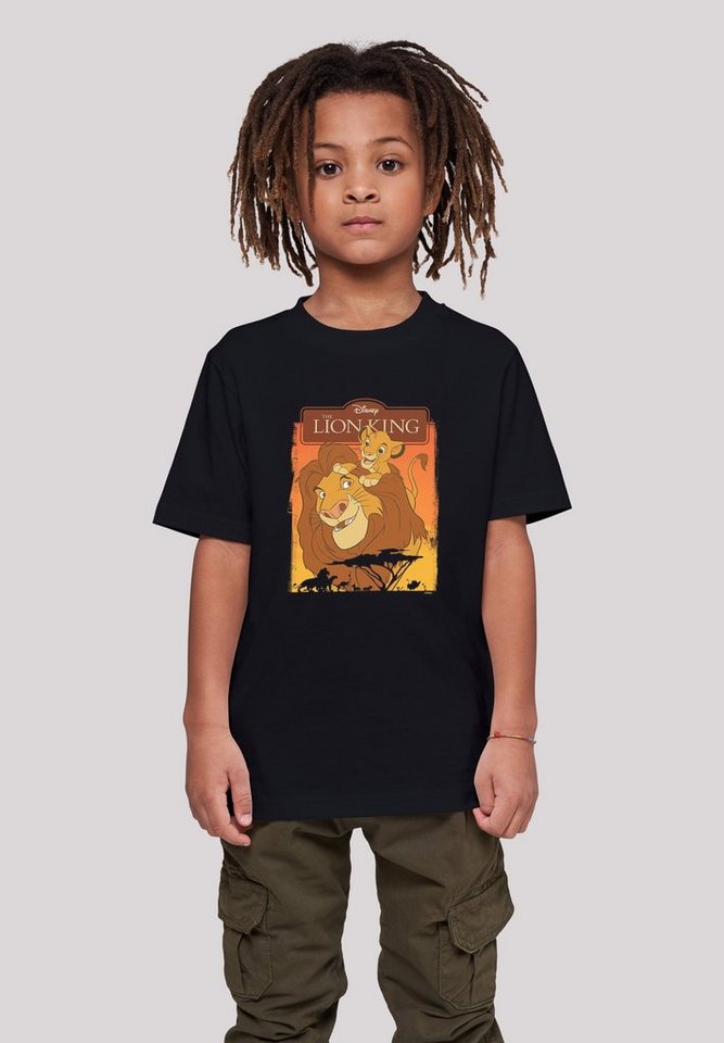F4NT4STIC T-Shirt Disney König der Löwen Simba und Mufasa Unisex Kinder,Premium Merch,Jungen,Mädchen,Bedruckt von F4NT4STIC
