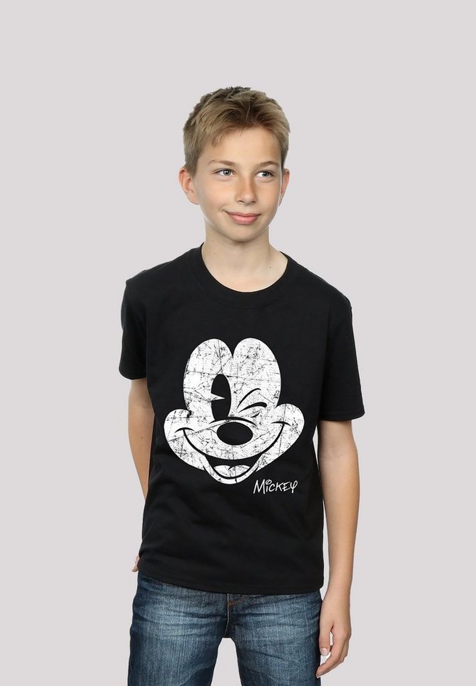 F4NT4STIC T-Shirt Disney Micky Maus MICKEY Unisex Kinder,Premium Merch,Jungen,Mädchen,Bedruckt von F4NT4STIC