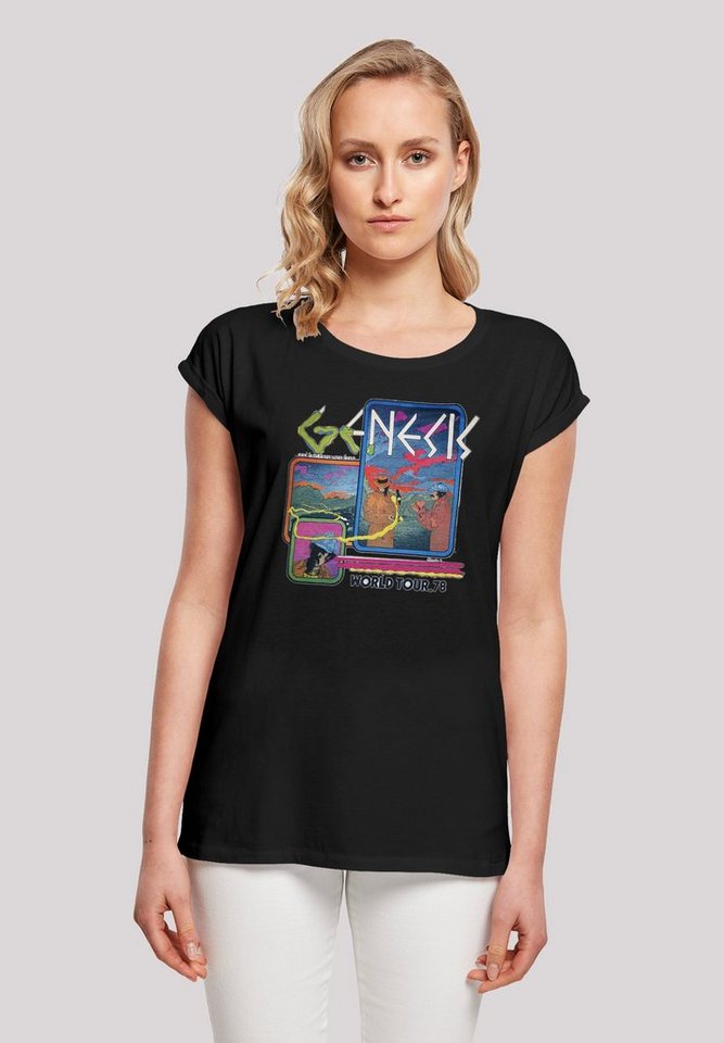 F4NT4STIC T-Shirt Genesis World Tour 78' Print von F4NT4STIC