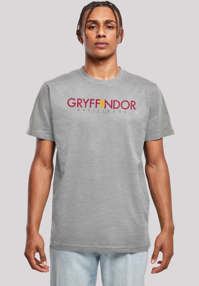 F4NT4STIC T-Shirt Harry Potter Gryffindor Text Print von F4NT4STIC