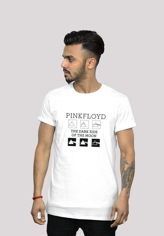 F4NT4STIC T-Shirt Pink Floyd Pyramids - Premium Rock Metal Musik Fan Merch Herren,Premium Merch,Regular-Fit,Basic,Bandshirt von F4NT4STIC