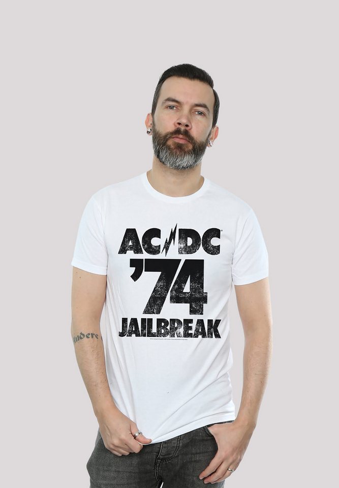 F4NT4STIC T-Shirt ACDC Jailbreak 74 für Kinder & Herren Print von F4NT4STIC