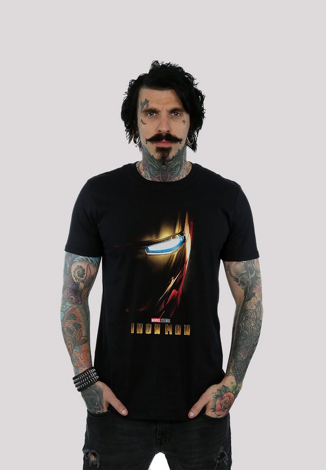 F4NT4STIC T-Shirt Marvel Studios Iron Man Poster Print von F4NT4STIC