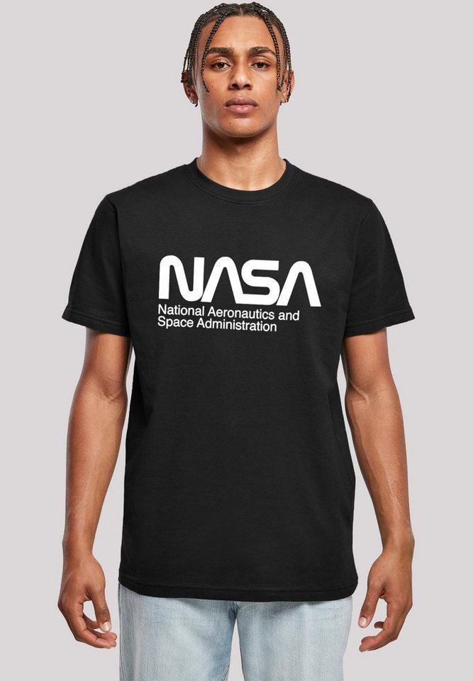 F4NT4STIC T-Shirt NASA Aeronautics And Space Herren,Premium Merch,Regular-Fit,Basic,Bedruckt von F4NT4STIC