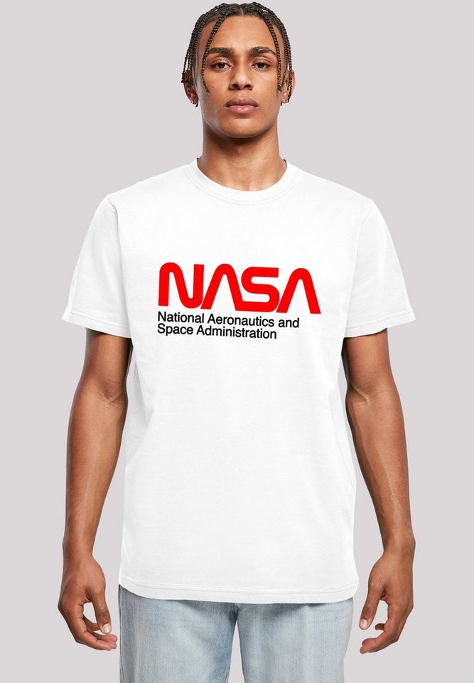 F4NT4STIC T-Shirt NASA Aeronautics And Space Herren,Premium Merch,Regular-Fit,Basic,Bedruckt von F4NT4STIC