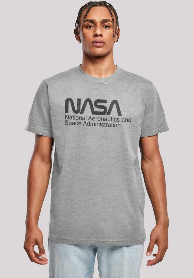 F4NT4STIC T-Shirt NASA Logo One Tone Print von F4NT4STIC