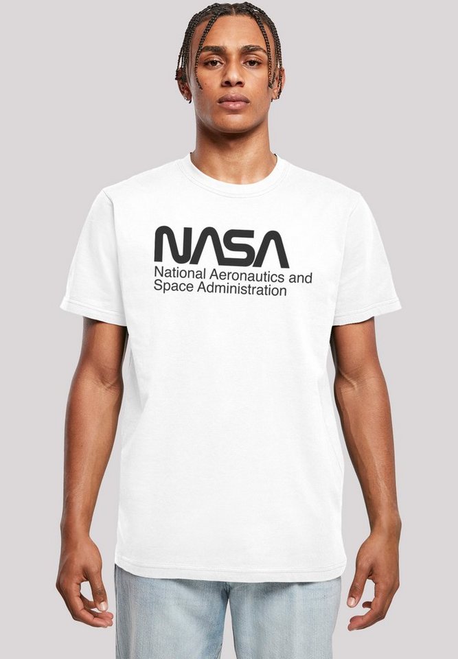 F4NT4STIC T-Shirt NASA Logo One Tone Print von F4NT4STIC