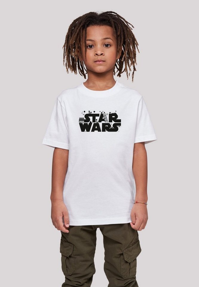 F4NT4STIC T-Shirt Star Wars Minimalist Logo Unisex Kinder,Premium Merch,Jungen,Mädchen,Bedruckt von F4NT4STIC