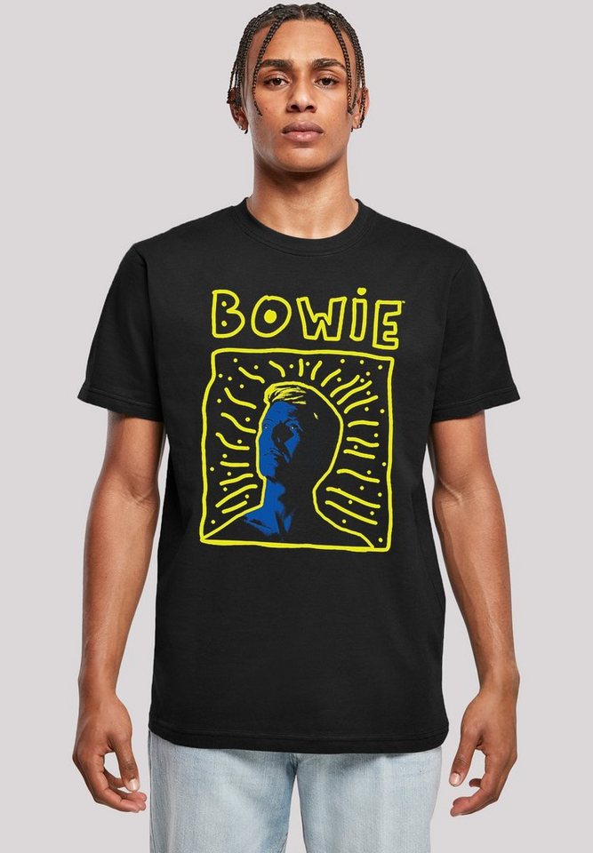 F4NT4STIC T-Shirt T-Shirt David Bowie 90s Frame Herren,Premium Merch,Regular-Fit,Basic,Bandshirt von F4NT4STIC