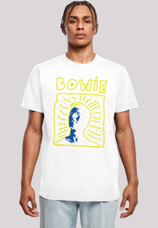 F4NT4STIC T-Shirt T-Shirt David Bowie 90s Frame Herren,Premium Merch,Regular-Fit,Basic,Bandshirt von F4NT4STIC