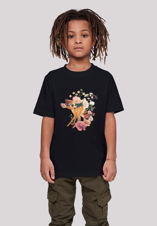 F4NT4STIC T-Shirt Disney Bambi - Premium Film Movie TV Comic Fan Merch Unisex Kinder,Premium Merch,Jungen,Mädchen,Bedruckt von F4NT4STIC