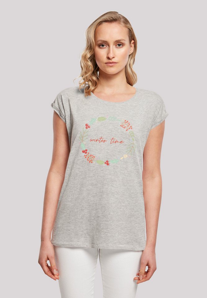 F4NT4STIC T-Shirt Winter Time Print von F4NT4STIC