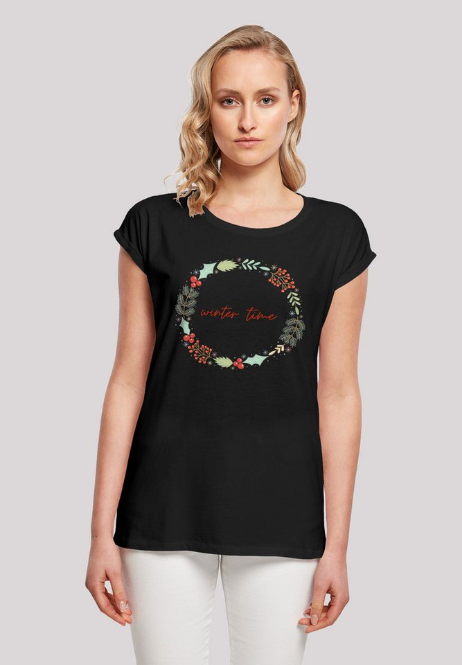 F4NT4STIC T-Shirt Winter Time Print von F4NT4STIC