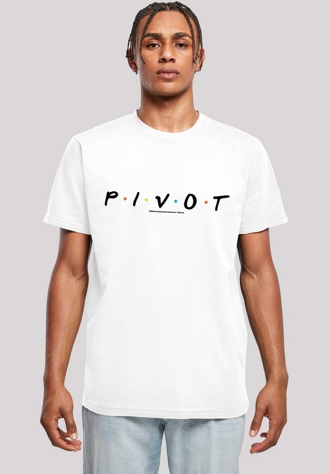 F4NT4STIC T-Shirt FRIENDS TV Serie Pivot Logo Herren,Premium Merch,Regular-Fit,Basic,Bedruckt von F4NT4STIC