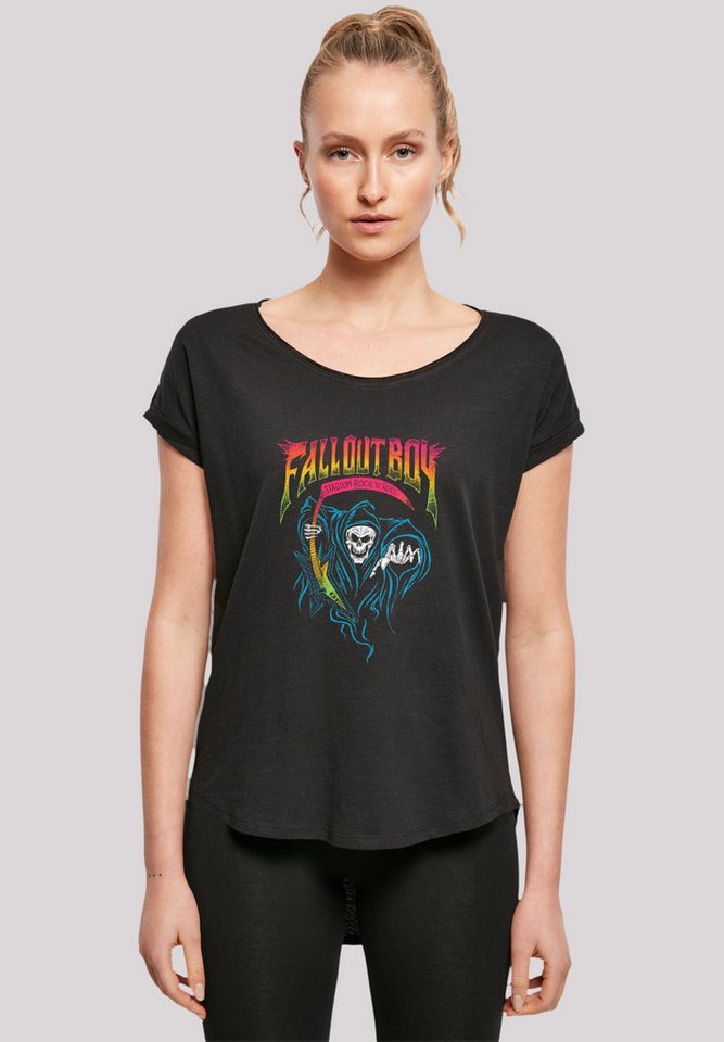 F4NT4STIC T-Shirt Fall Out Boy Rock And Roll Reaper Premium Qualität von F4NT4STIC