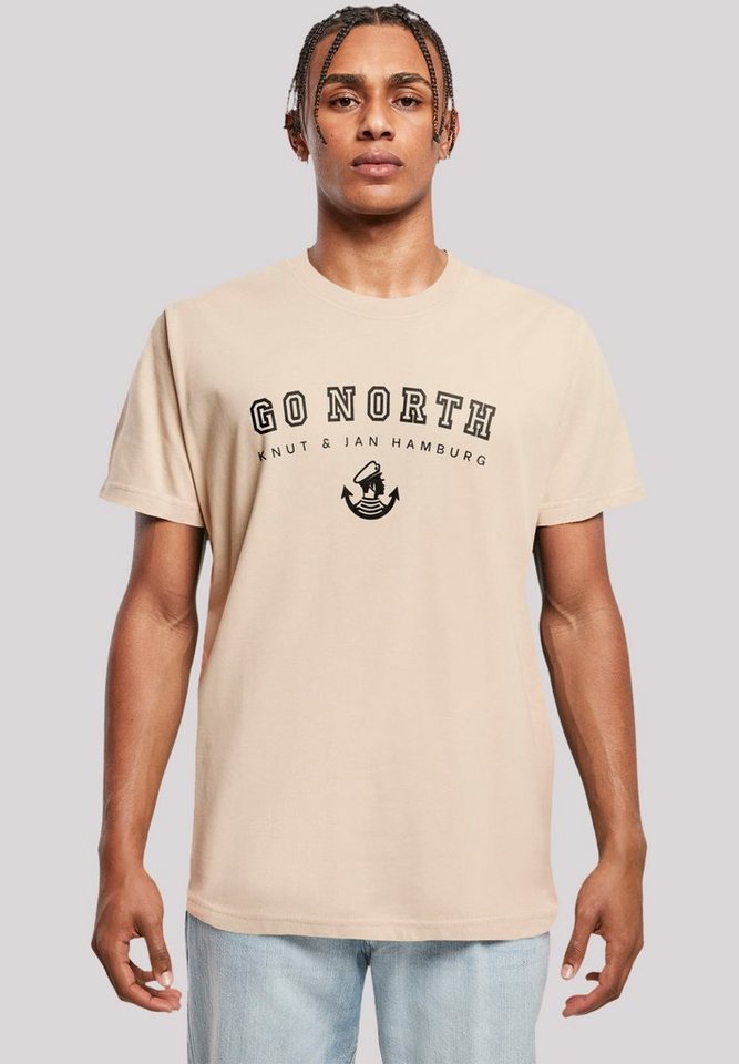 F4NT4STIC T-Shirt Go North Print von F4NT4STIC