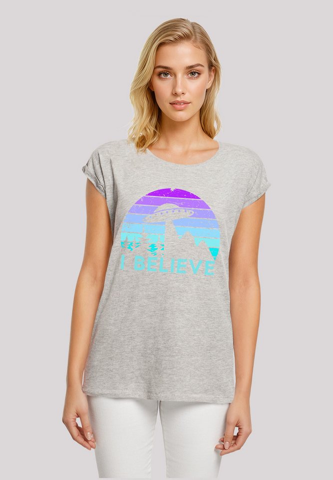F4NT4STIC T-Shirt I BELIEVE UFO Alien Raumschiff Retro Premium Qualität F4NT4STIC T-Shirt I BELIEVE UFO Alien Raumschiff Retro Premium Qualität von F4NT4STIC