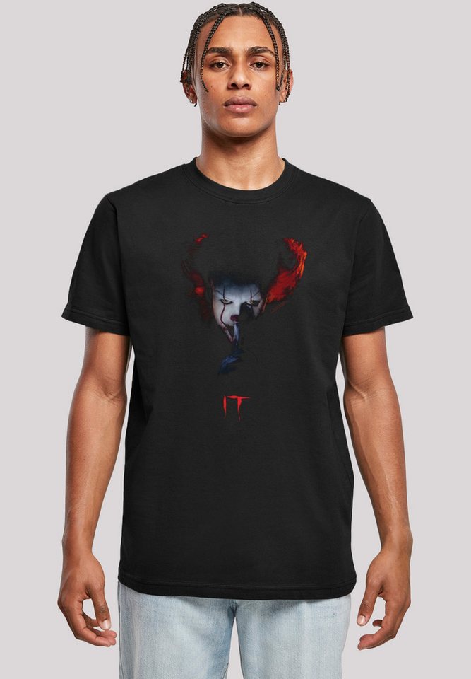 F4NT4STIC T-Shirt IT Pennywise Quiet Herren,Premium Merch,Regular-Fit,Basic,Bedruckt von F4NT4STIC