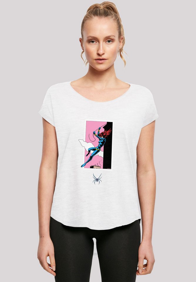 F4NT4STIC T-Shirt Marvel Comics Black Widow Roof Jump Damen,Premium Merch,Lang,Longshirt,Logo Print F4NT4STIC T-Shirt Marvel Comics Black Widow Roof Jump Damen,Premium Merch,Lang,Longshirt,Logo Print von F4NT4STIC
