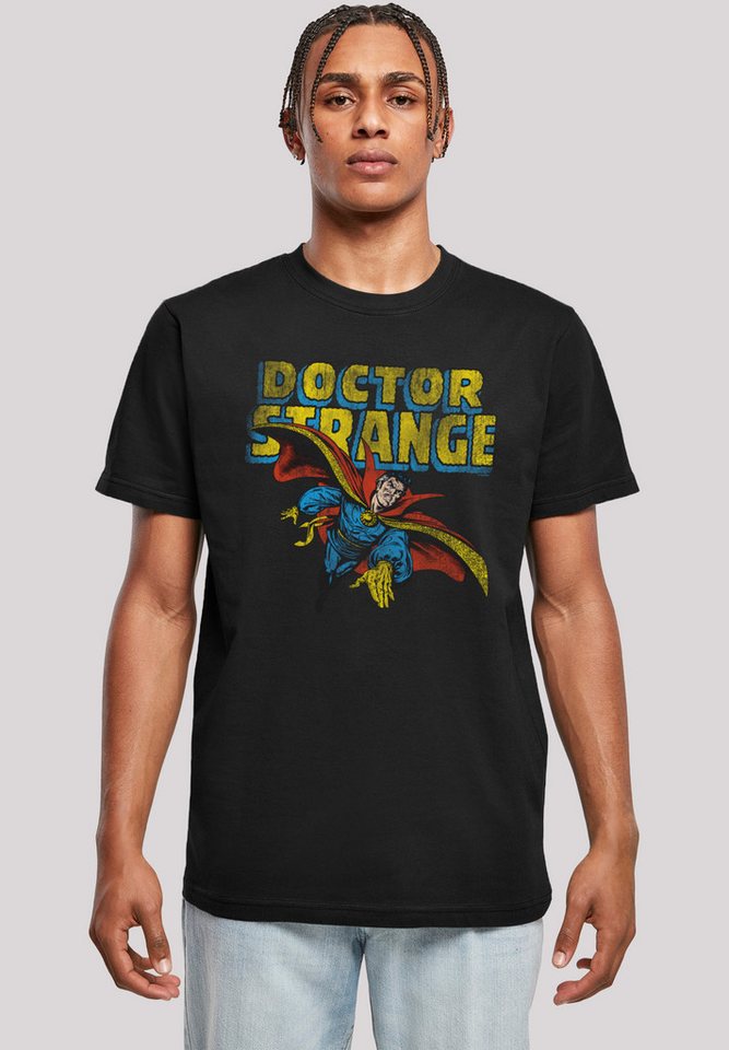 F4NT4STIC T-Shirt Marvel Doctor Strange Flying Herren,Premium Merch,Regular-Fit,Basic,Logo Print von F4NT4STIC