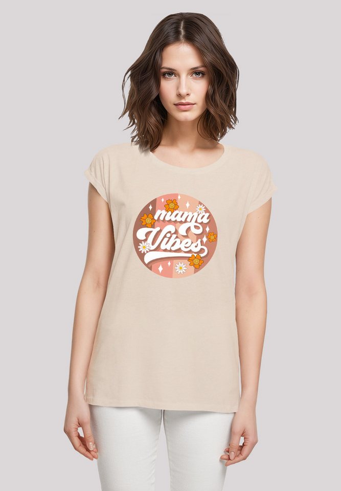 F4NT4STIC T-Shirt Mothers Day Mama Vibes Vintage Inspired Motherhood Premium Qualität von F4NT4STIC