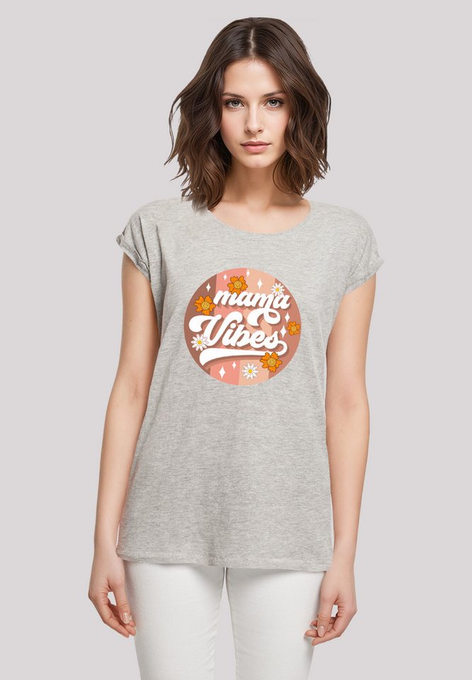 F4NT4STIC T-Shirt Mothers Day Mama Vibes Vintage Inspired Motherhood Premium Qualität von F4NT4STIC